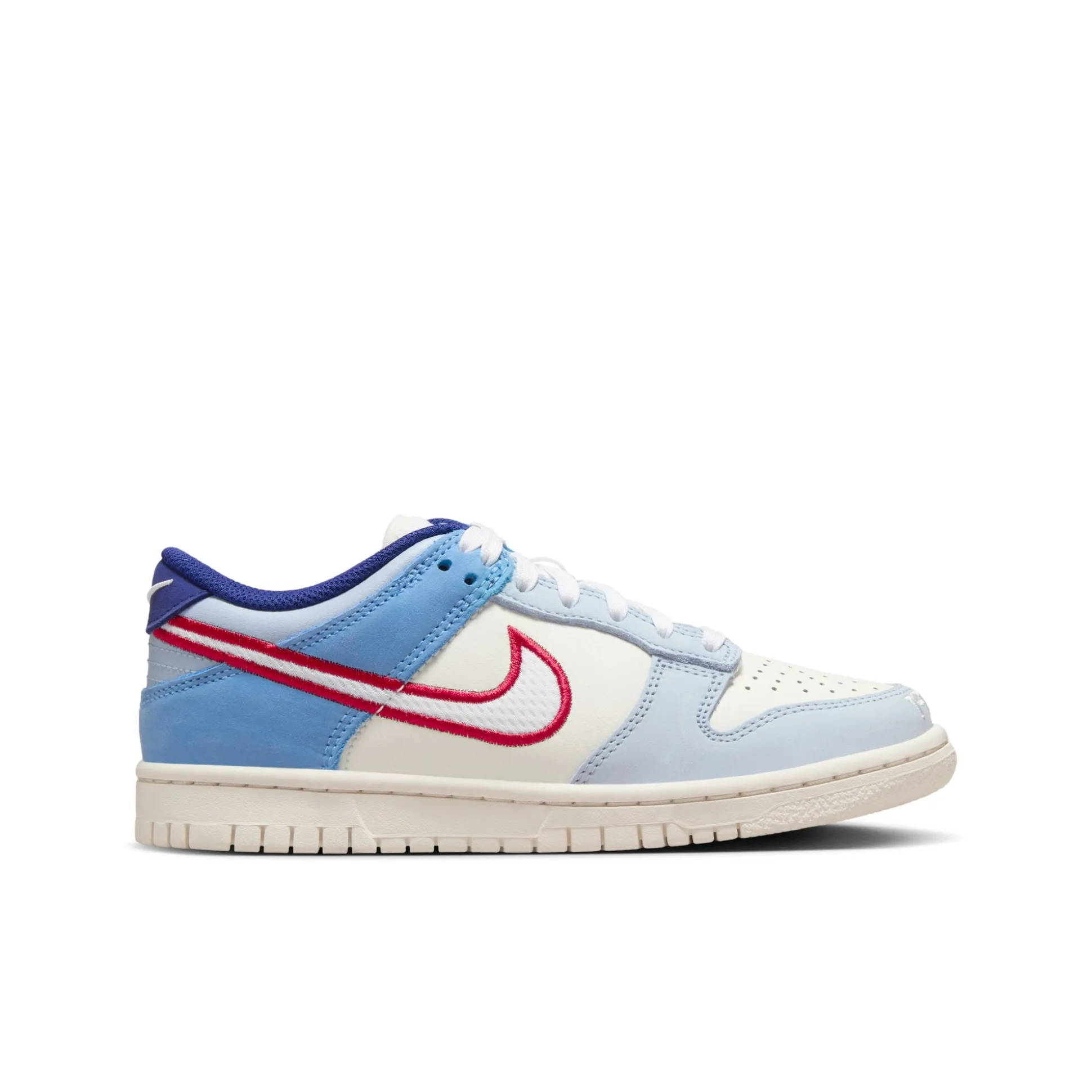 Dunk Low Armory Blue Red Mesh GS