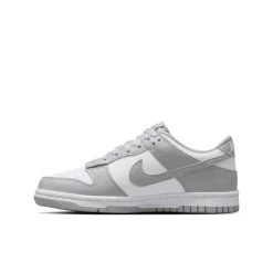 Dunk Low White Light Smoke Grey GS