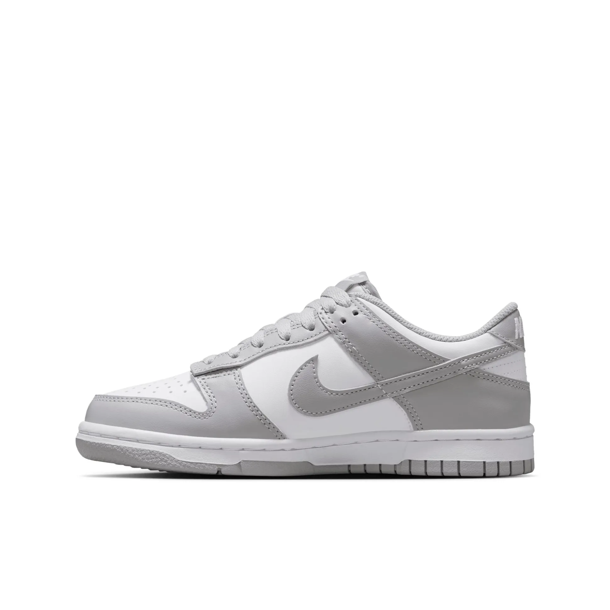 Dunk Low White Light Smoke Grey GS