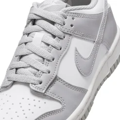 Dunk Low White Light Smoke Grey GS