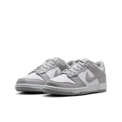 Dunk Low White Light Smoke Grey GS