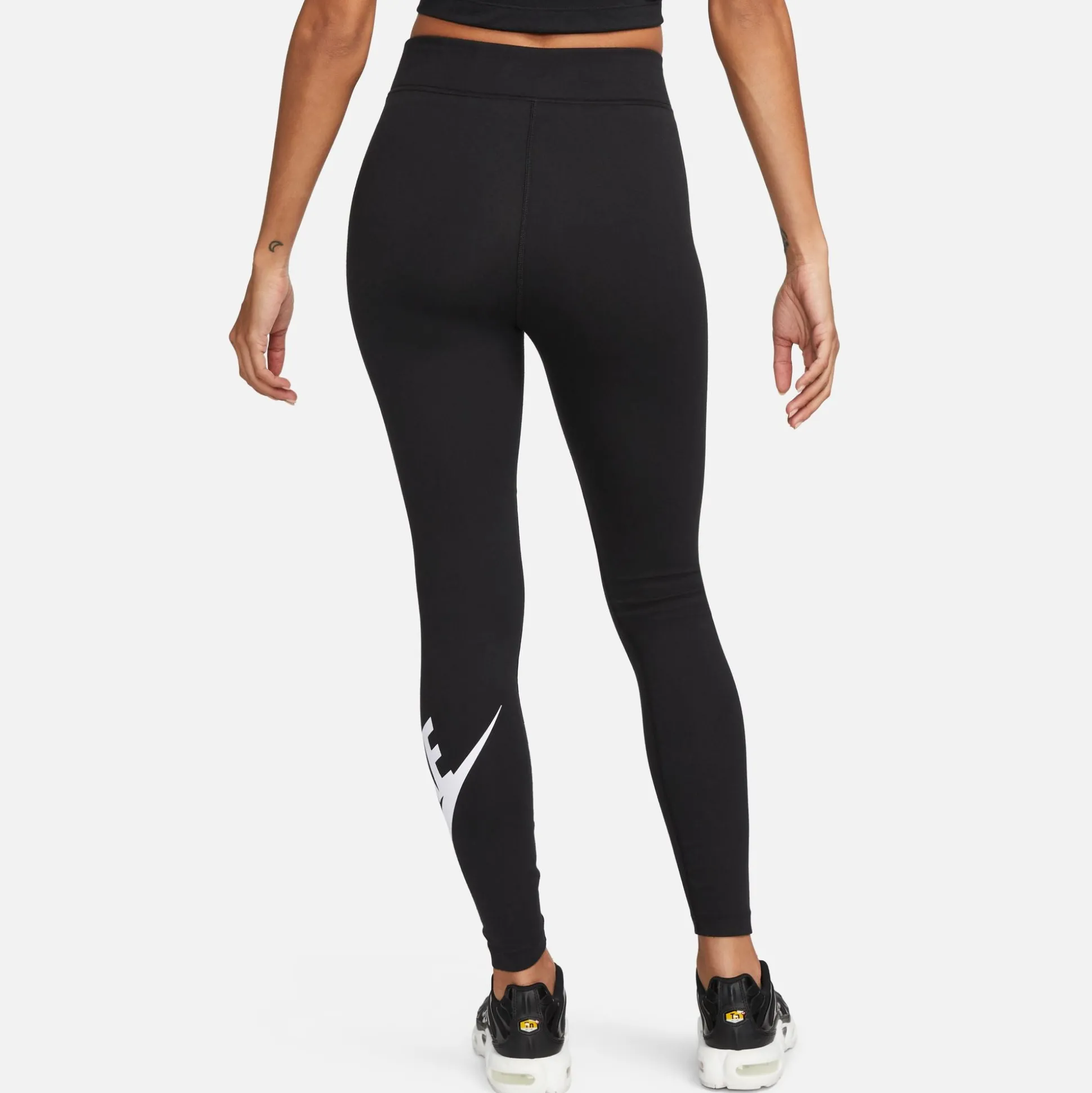DV7791-010-Women Nsw Classics High-Waisted Graphic Leggings