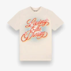 200389-EGGSHL-Men Living The Dream Tee