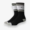 Embroidery Logo Patch Stripe Socks