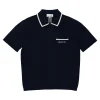 Enzo Knit Polo- Maritime Blue