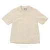 Essentials Seersucker Short Sleeve Shirt - White