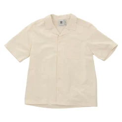 Essentials Seersucker Short Sleeve Shirt - White