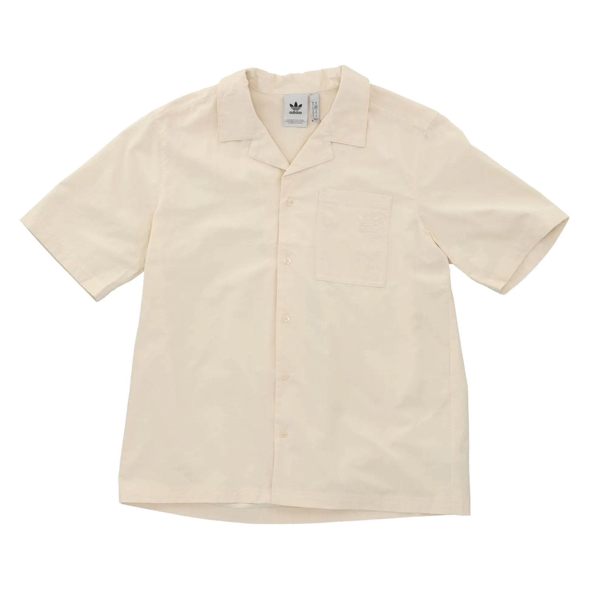 Essentials Seersucker Short Sleeve Shirt - White