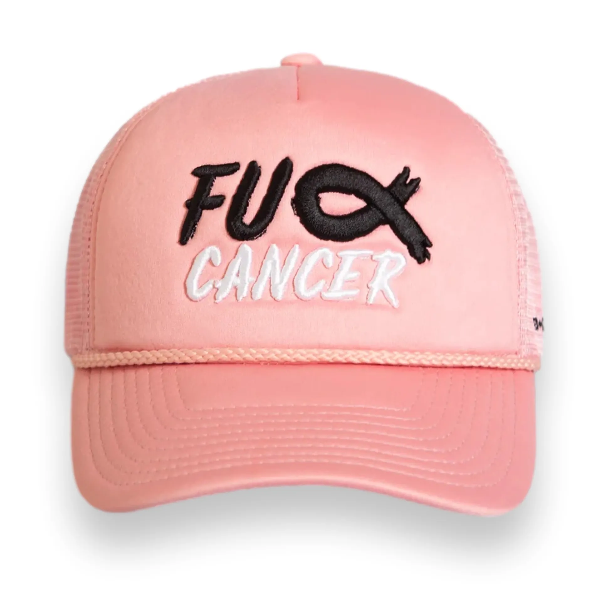 F*Ck Cancer Pastel Pink Foam