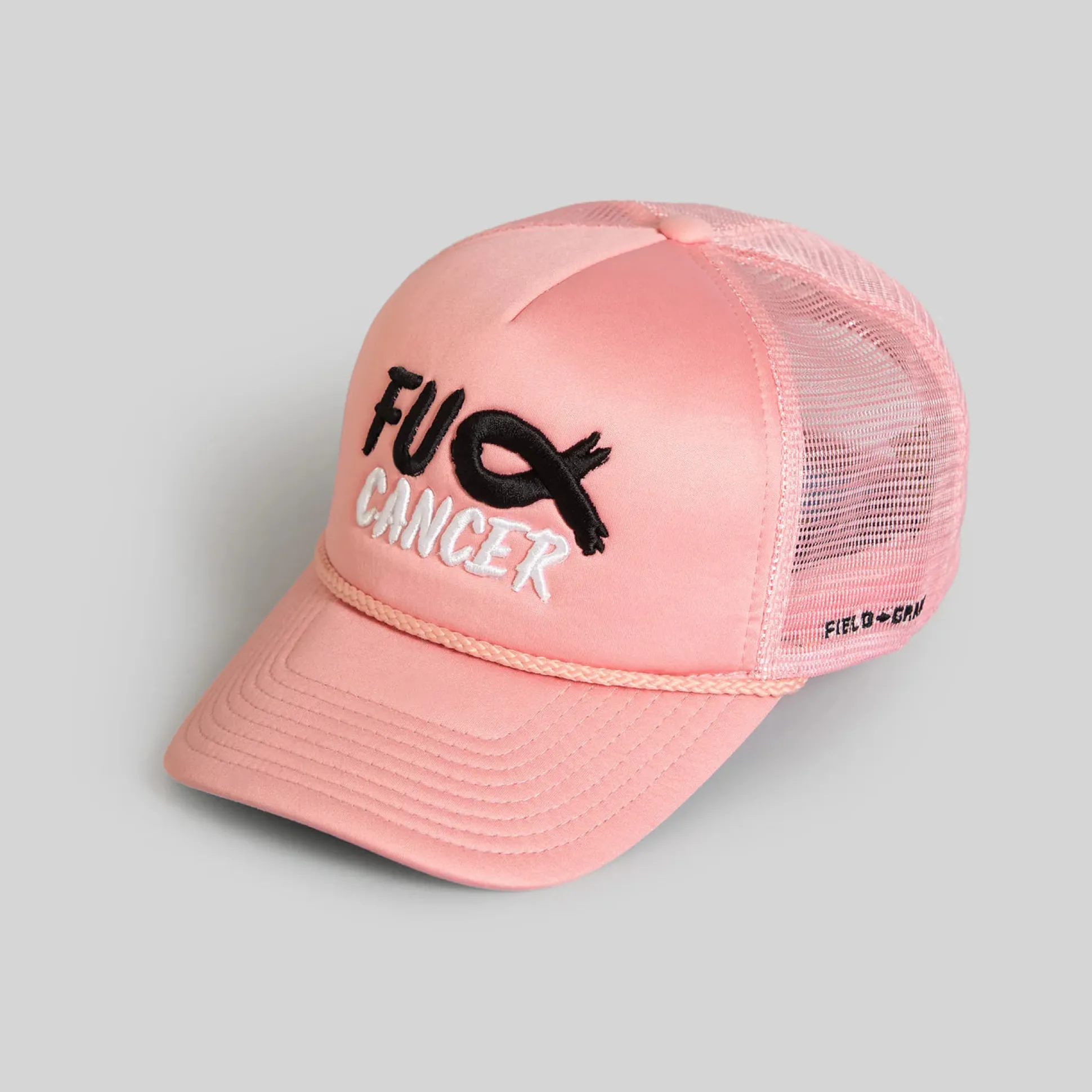 F*Ck Cancer Pastel Pink Foam