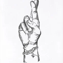 Fingers Crossed Tee