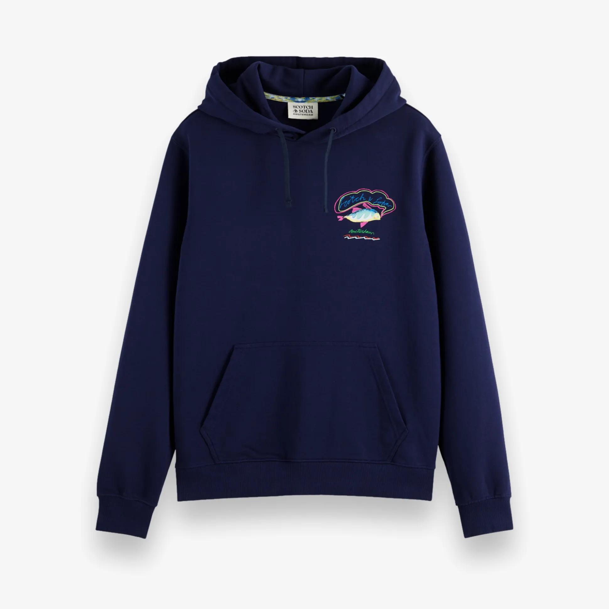 Front Back Artwork Pullover Hoodie
