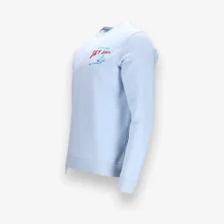 Front Back Sailor Artwork Crewneck Sweatshirt