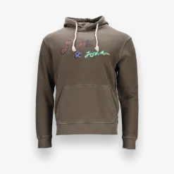 Garment Dye Logo Pullover Hoodie