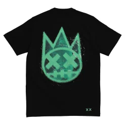 Glow in the Drak Logo Short Sleeve Crewneck Tee Black