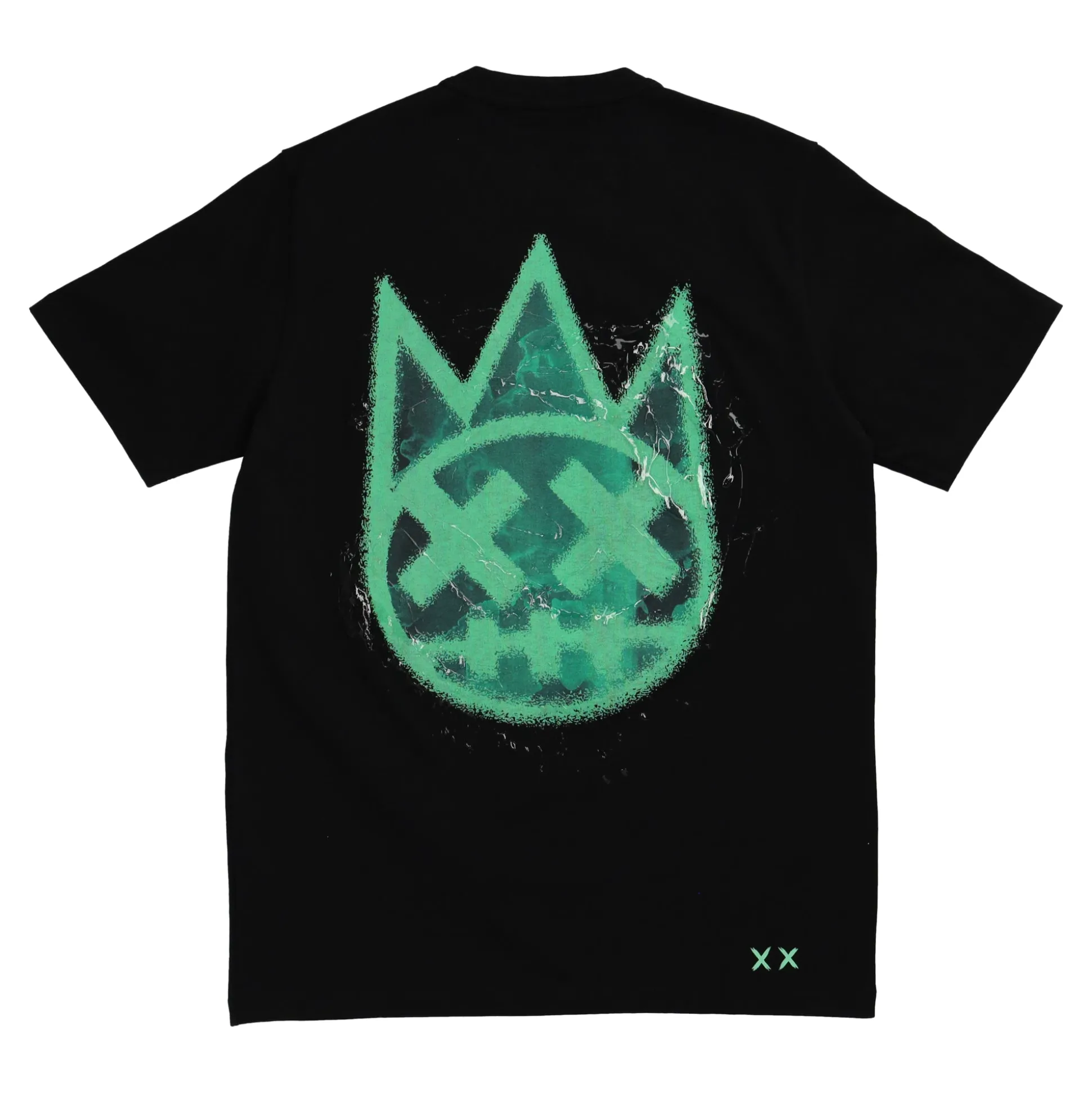 Glow in the Drak Logo Short Sleeve Crewneck Tee Black
