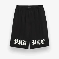 Gothic Wordmark Lyocell Shorts