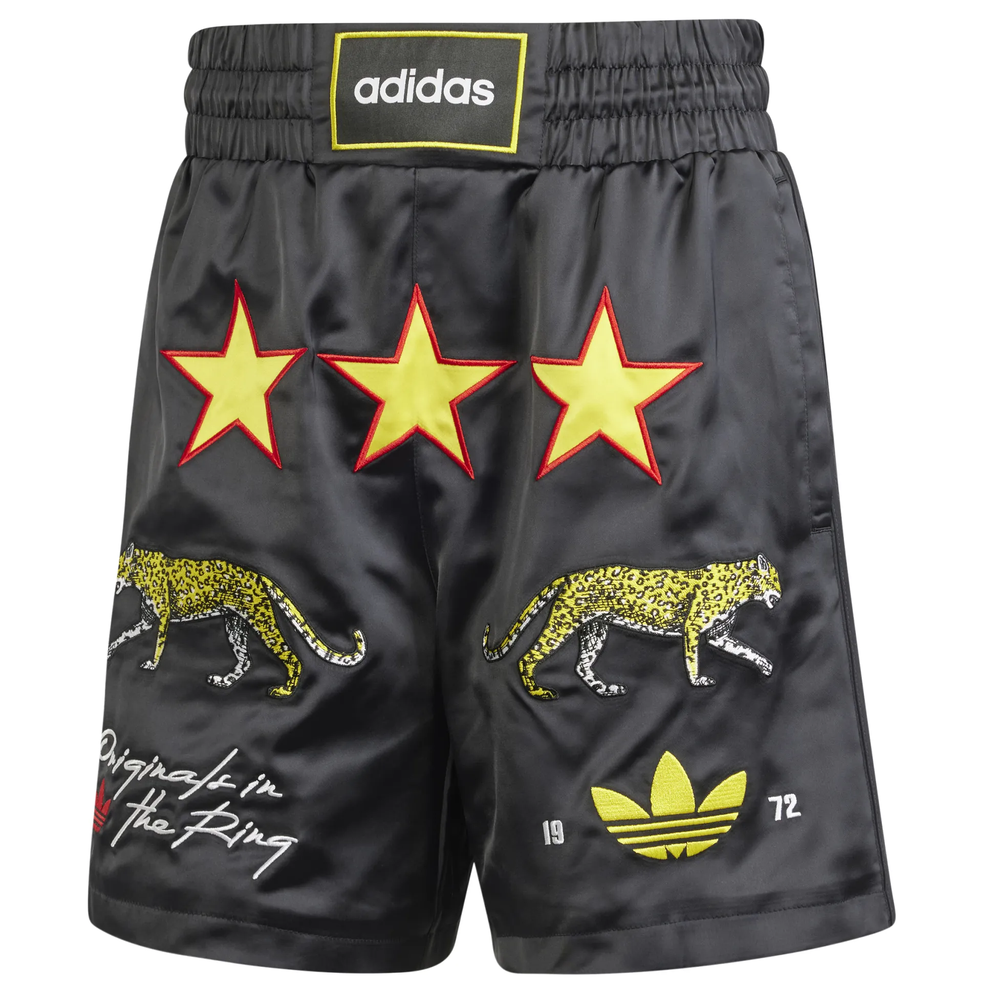 Graphic Box Shorts Black