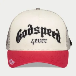 GS Forever Trucker Hat Red White