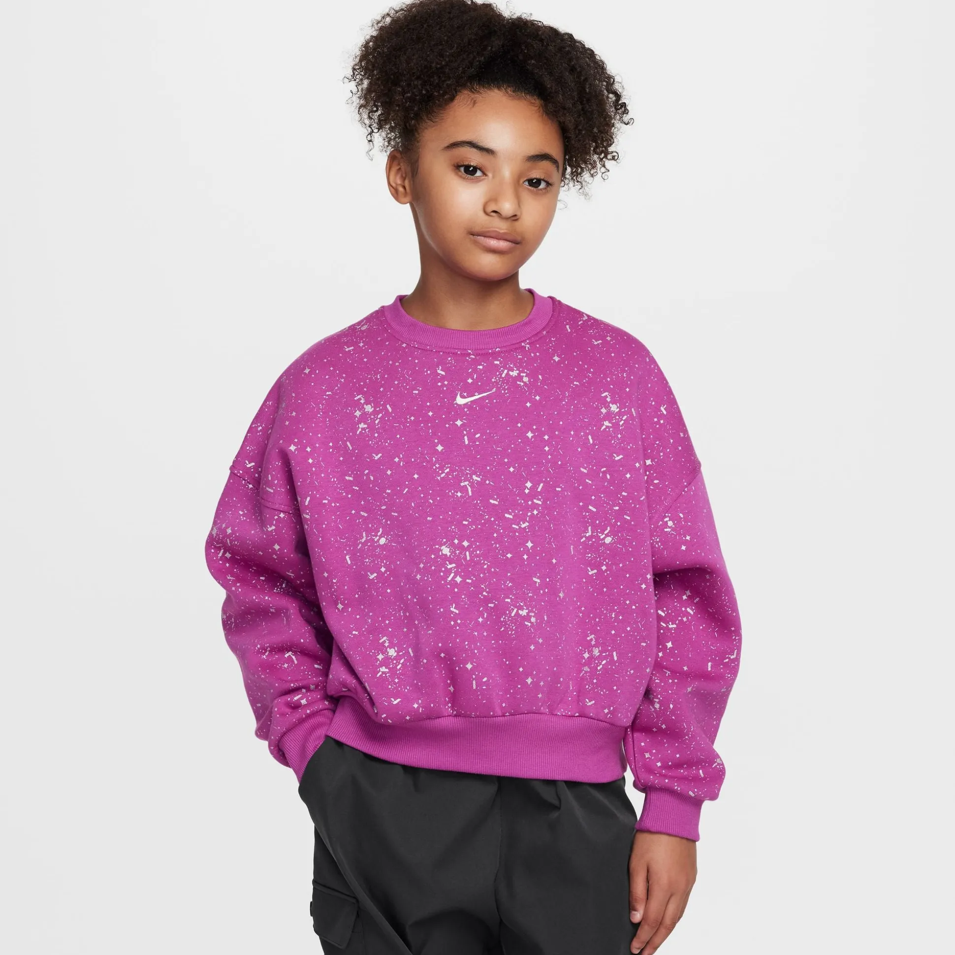 HF4393-518-Kid Nsw Club Fleece Crewneck
