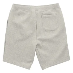9 Inch Double Knit Short Grey