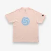 Ivy Yin Yang Swirl Logo Light Pink T-Shirt U.S.A