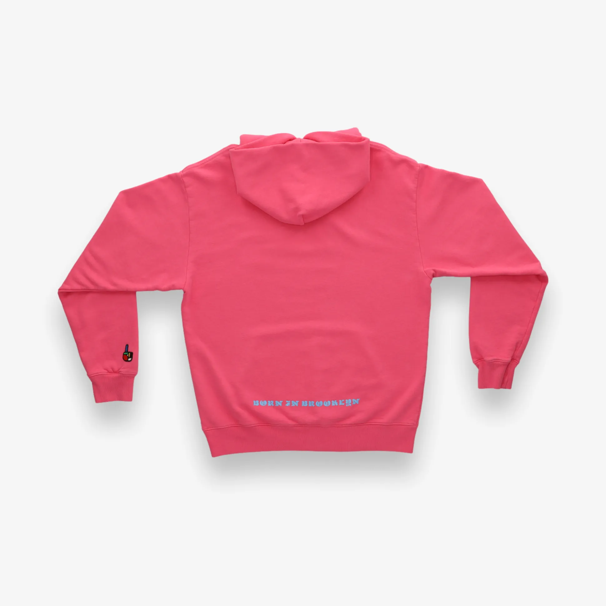 Ivy Yin Yang Swirl Logo Rosado Pullover Hoodie U.S.A