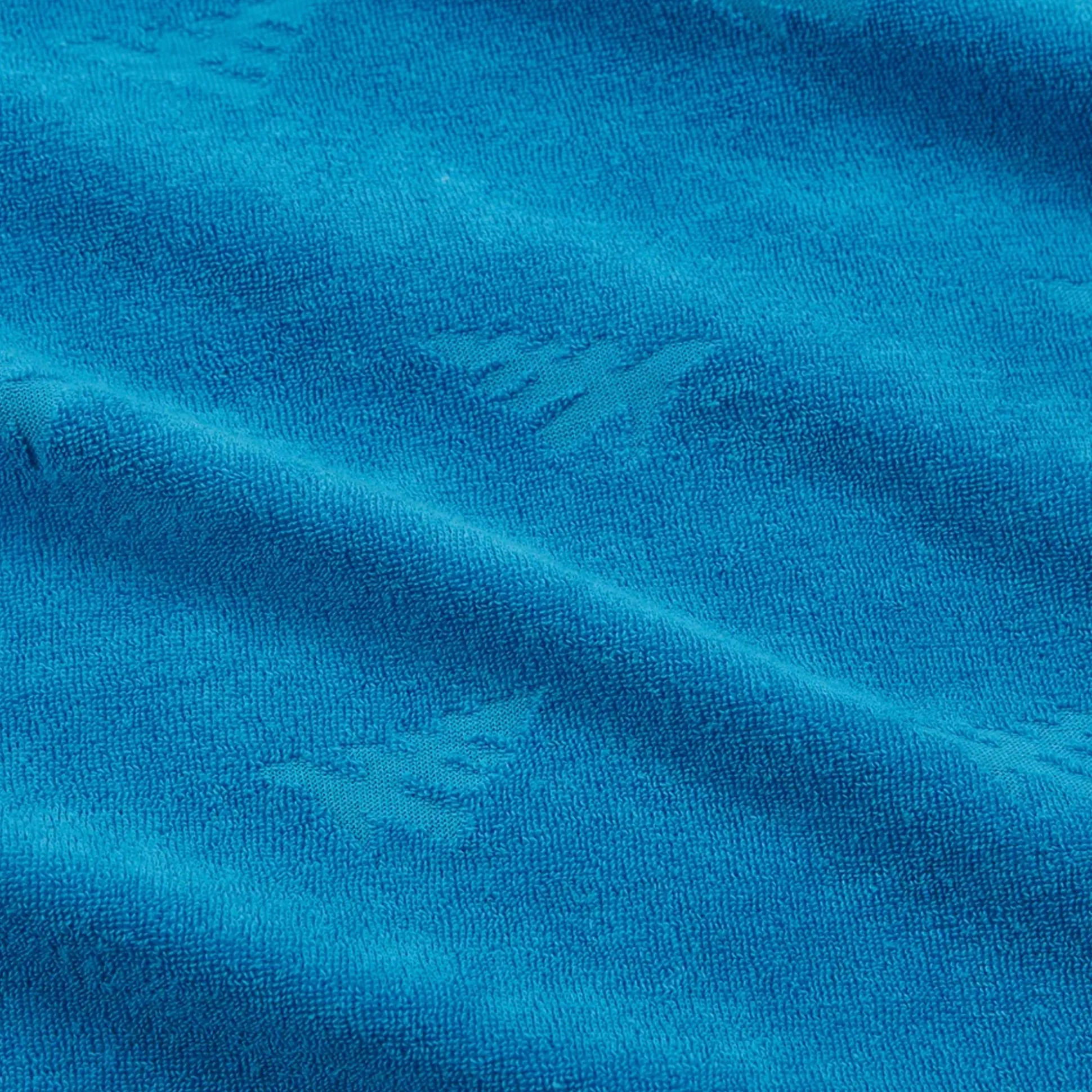 Jacquard Terry Johnny Collar Polo Tee