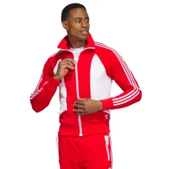 Jeremy Scott Big Zip Jacket Red White