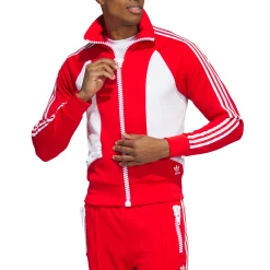 Jeremy Scott Big Zip Jacket Red White
