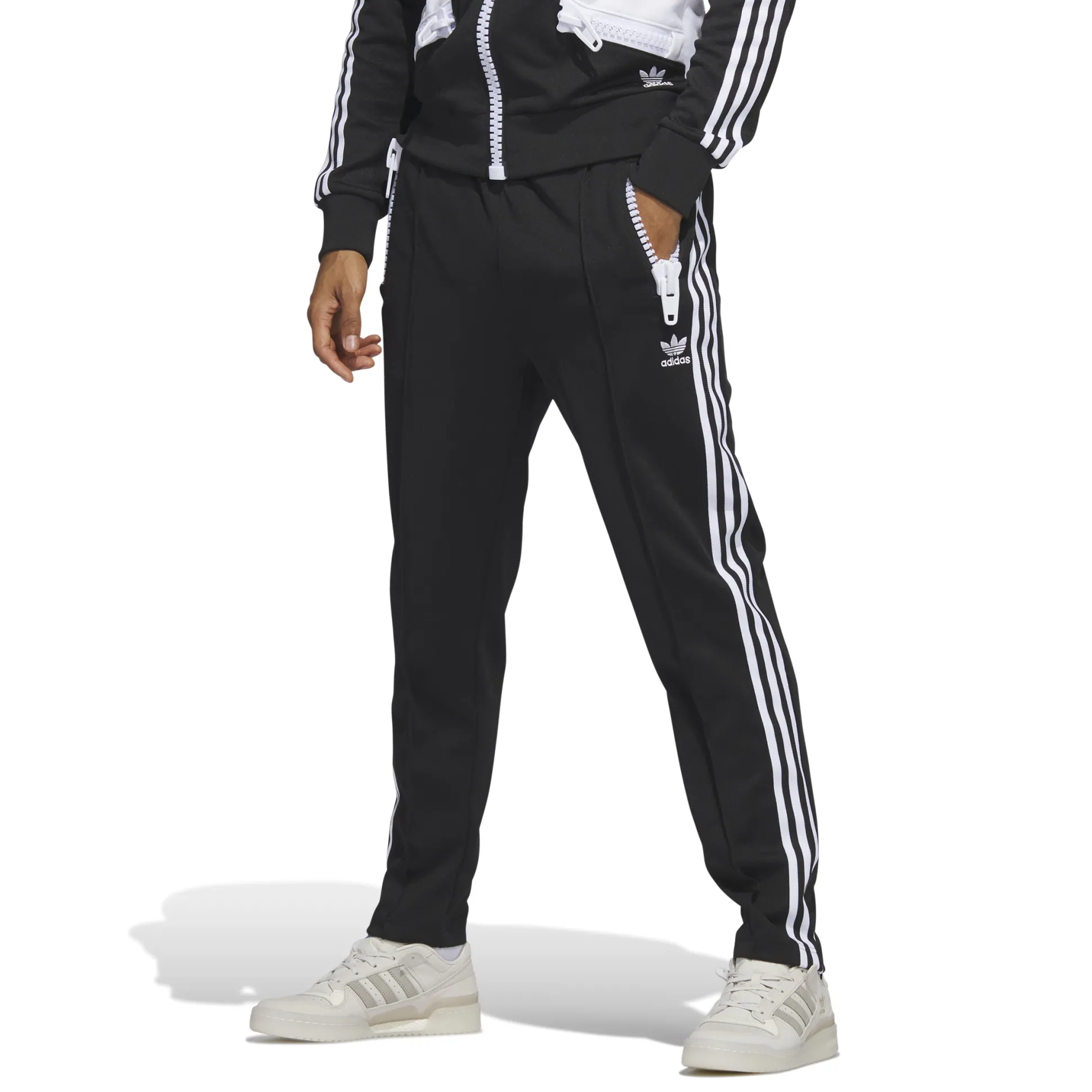 Jeremy Scott Big Zip Pants Black