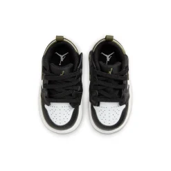 Jordan 1 Low Black Toe Medium Olive TD