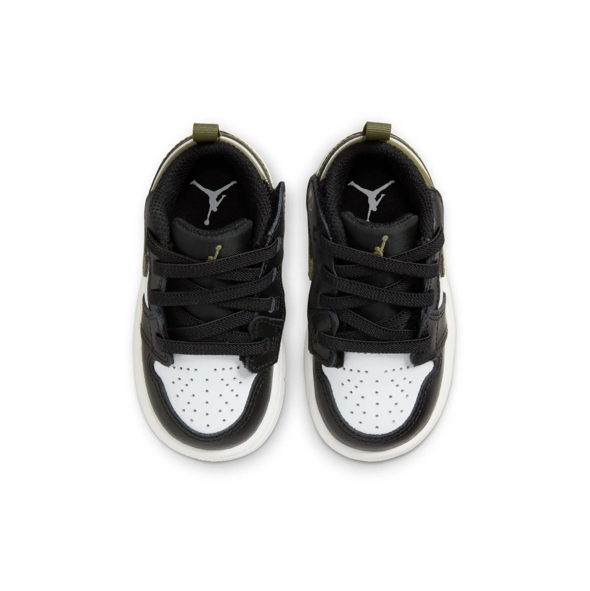 Jordan 1 Low Black Toe Medium Olive TD