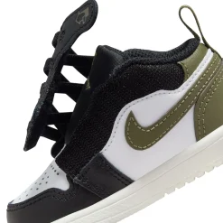 Jordan 1 Low Black Toe Medium Olive TD
