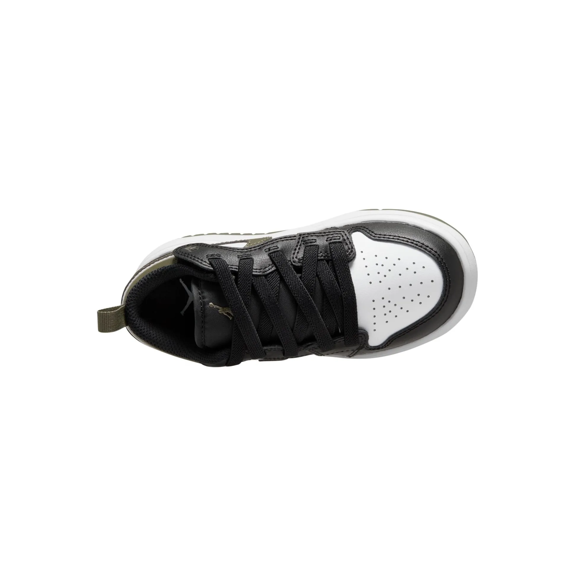 Jordan 1 Low Black Toe Medium Olive PS