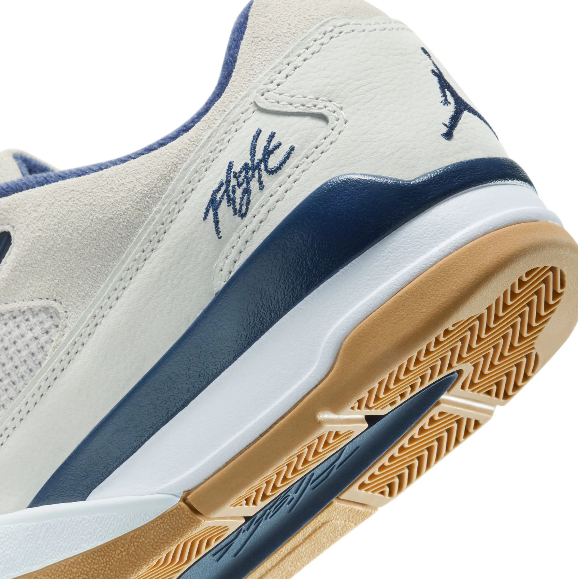 Jordan Flight Court Neutral Grey White Gum Light
