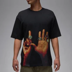 Jordan Flight Mvp Rings Tee Black