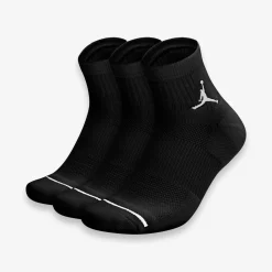 Jumpman Qtr 3 PK Socks
