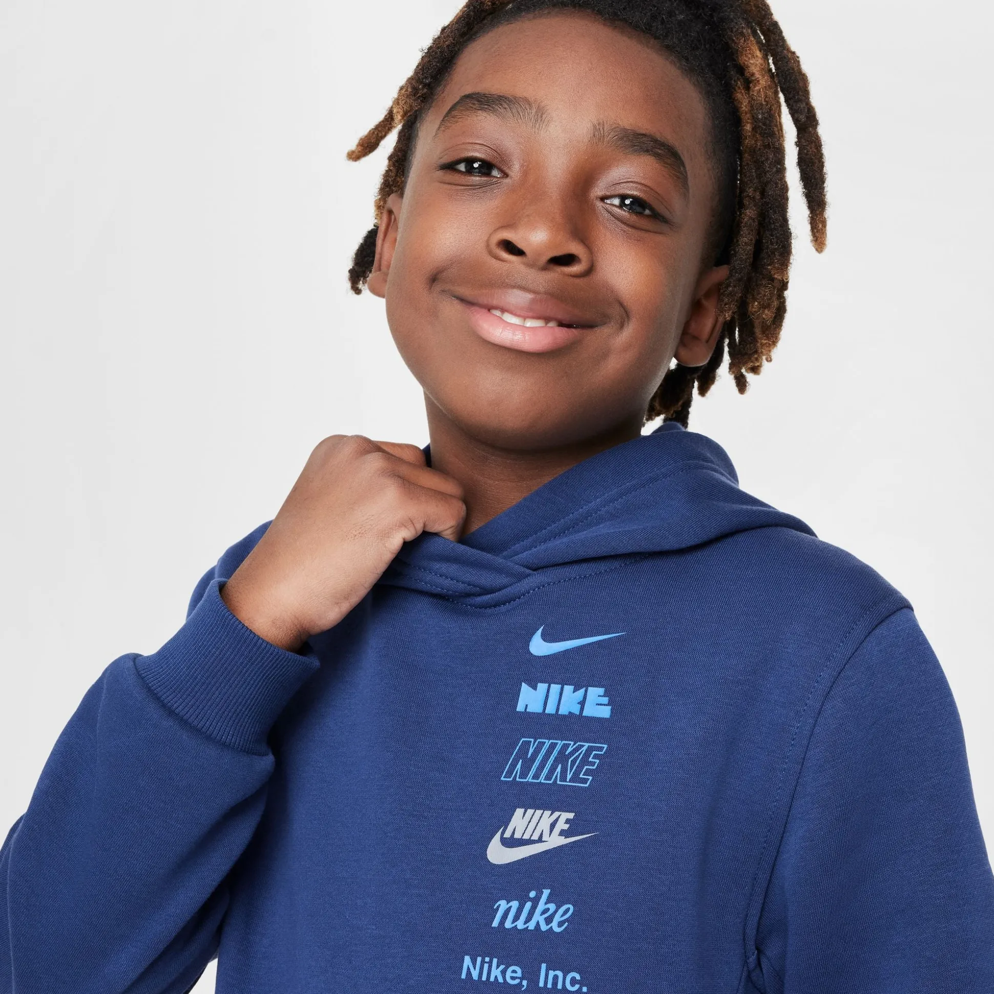 Kid Nsw Club Fleece Hoodie Blue