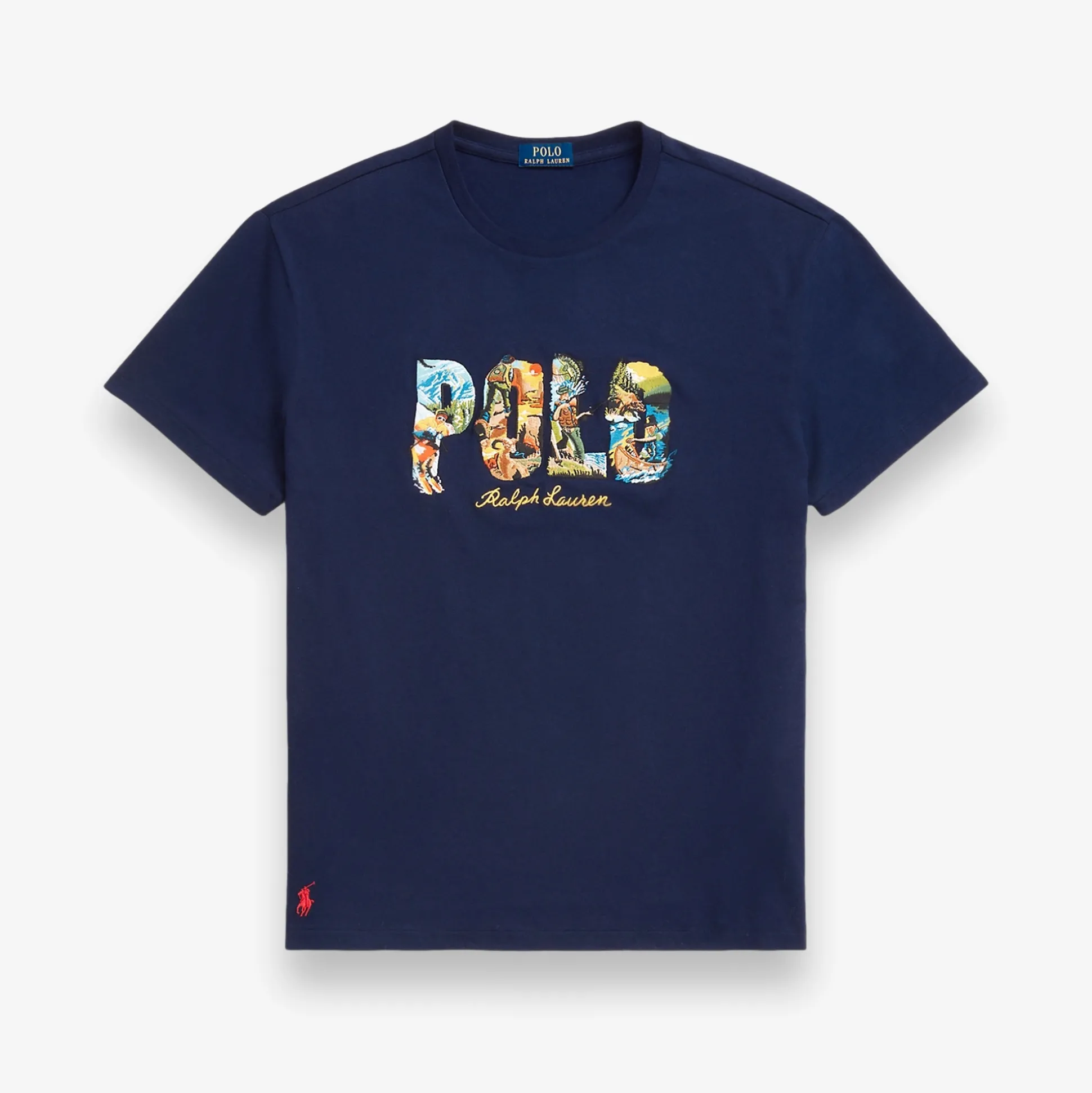 Knit Novelty Polo T-Shirt