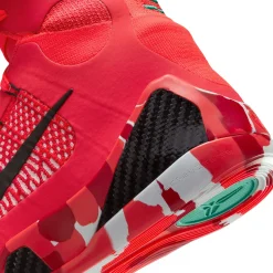 Kobe Ix Elite High Protro Bright Crimson and Emerald Green