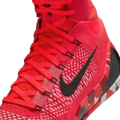 Kobe Ix Elite High Protro Bright Crimson and Emerald Green