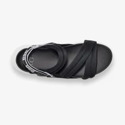 L.A. Sun Sandals Black