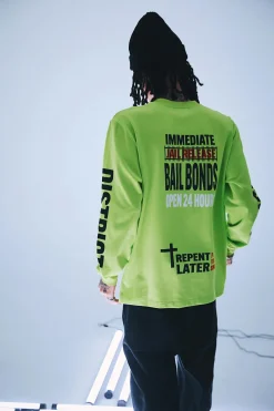 LAWRENCE LONG SLEEVE TEE | NEON RTA UNDERGROUND