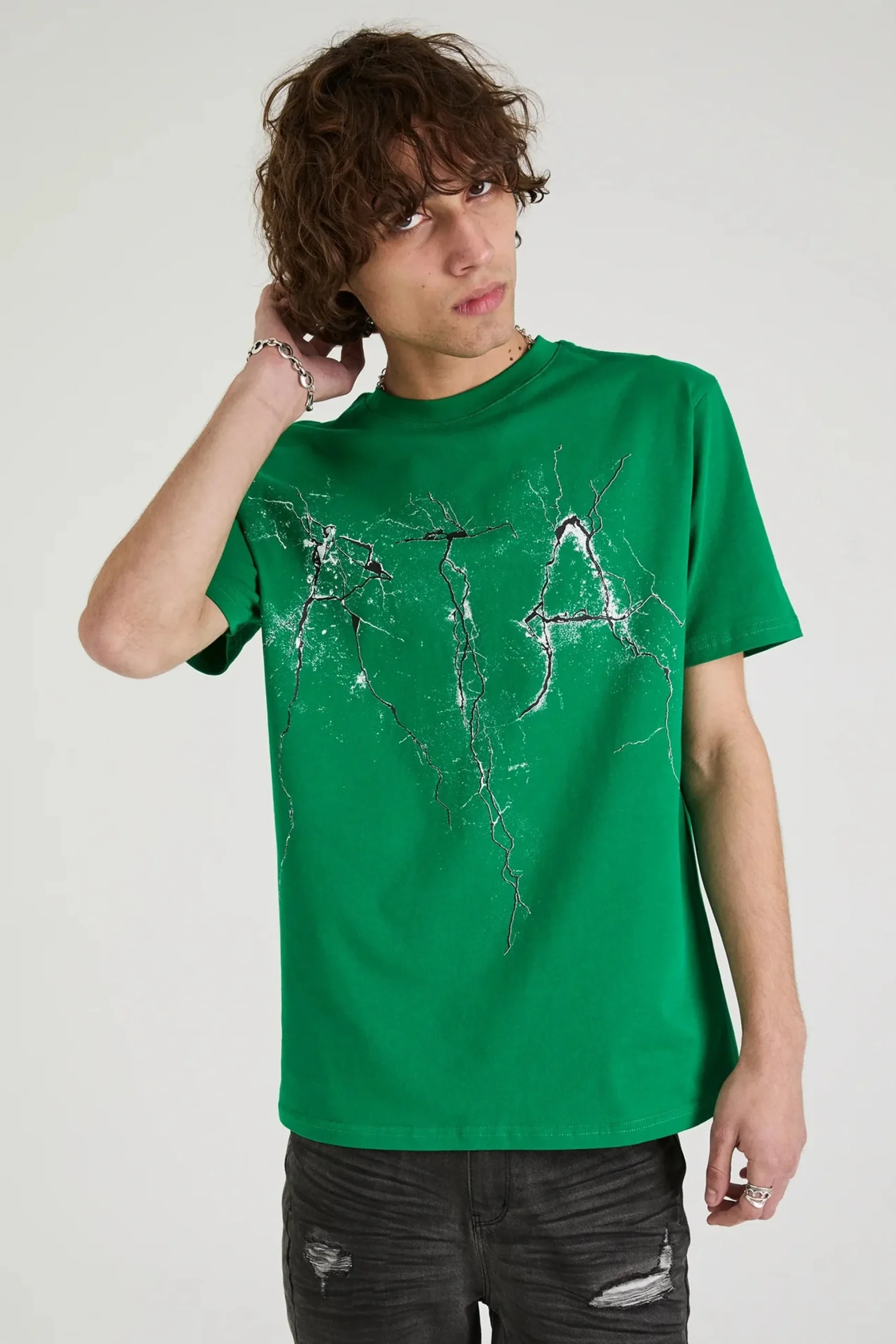 Liam | Green Cracked Logo