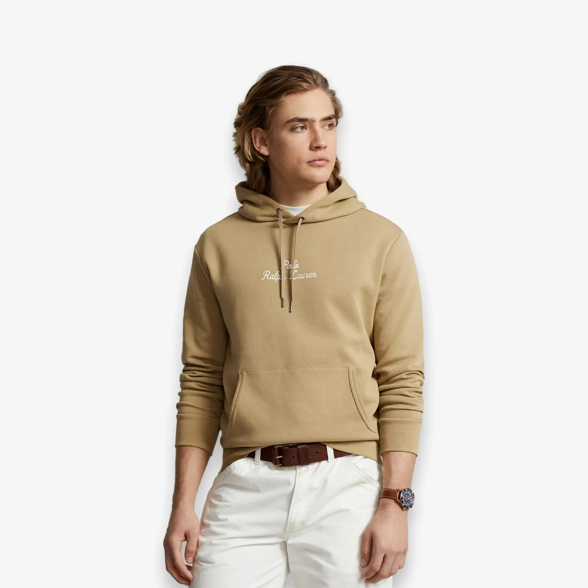 Logo Double-Knit Hoodie