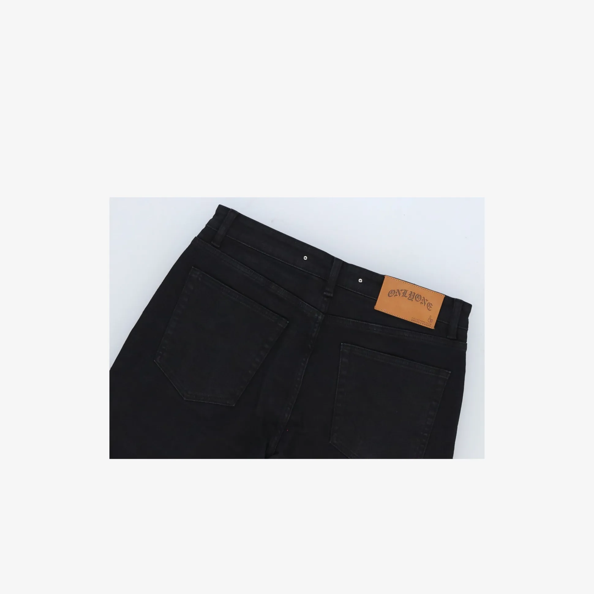 Manhattan Black Self Wash Jean