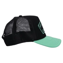 May The Bridges I Burn Mesh Back Trucker Hat Black