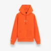 710936586007-Men Long-Sleeve Double Knit Tech Embroidered Script Graphic Hoodie