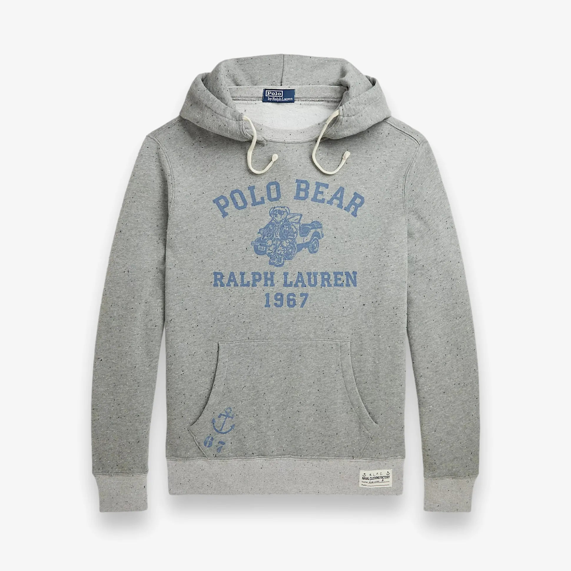 710934711001-Men Ls Seeded Vintage Fleece Hdy